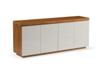 Ágata_Buffet (Carvalho Mel com Laca Off White Brilhante) (2)