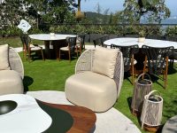 Sofa e poltrona Perlage mesa de centro petala (5)